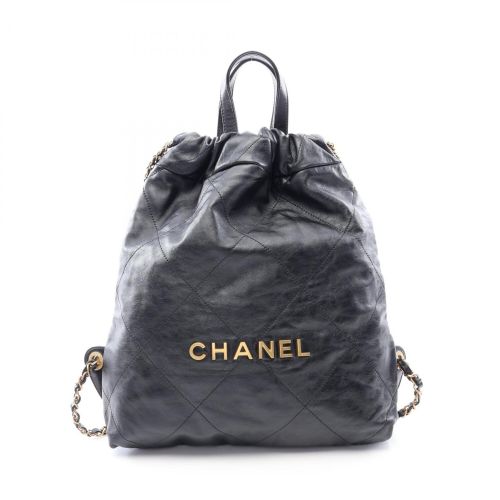 Leather Backpack (Pre-Owned) - Chanel - Modalova