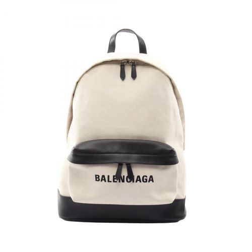 Canvas Leather Backpack (Pre-Owned) - Balenciaga - Modalova