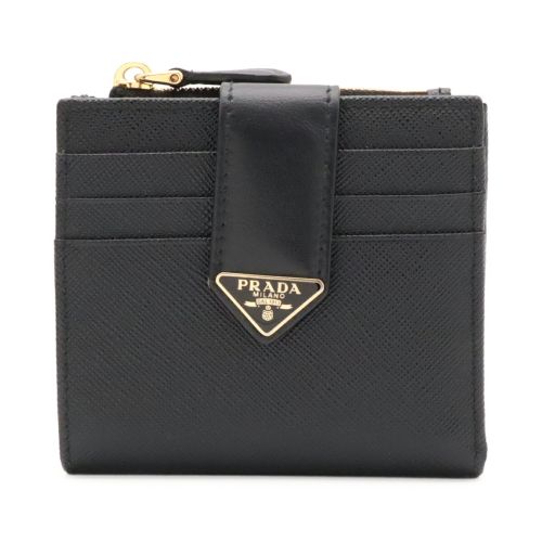 Leather Wallet (Bi-Fold) (Pre-Owned) - Prada - Modalova