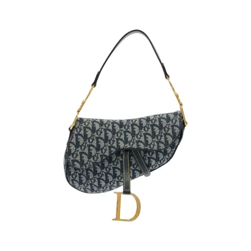 Canvas Saddle Bag (Pre-Owned) - Christian Dior - Modalova