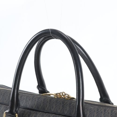 Leather Coated Canvas Briefcase (Pre-Owned) - Saint Laurent - Modalova
