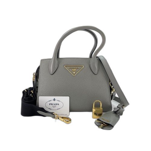 Prada Gray Shoulder Bag (Pre-Owned) - Prada - Modalova