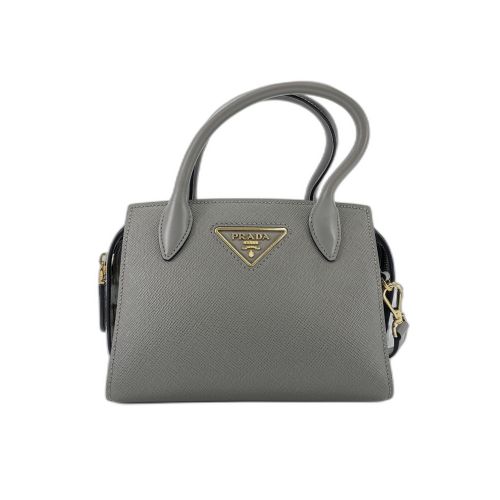 Prada Gray Shoulder Bag (Pre-Owned) - Prada - Modalova