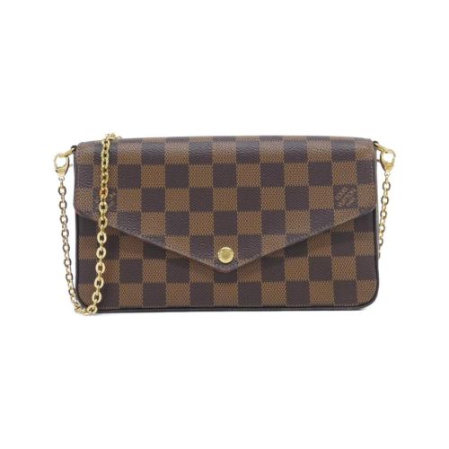 Coated Canvas Pochette Shoulder Bag (Pre-Owned) - Louis Vuitton - Modalova