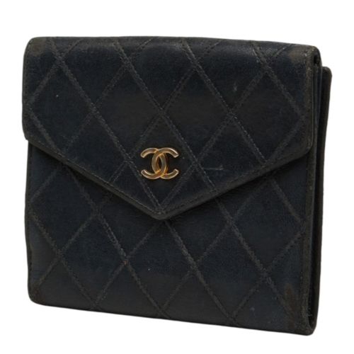 Leather Wallet (Bi-Fold) (Pre-Owned) - Chanel - Modalova