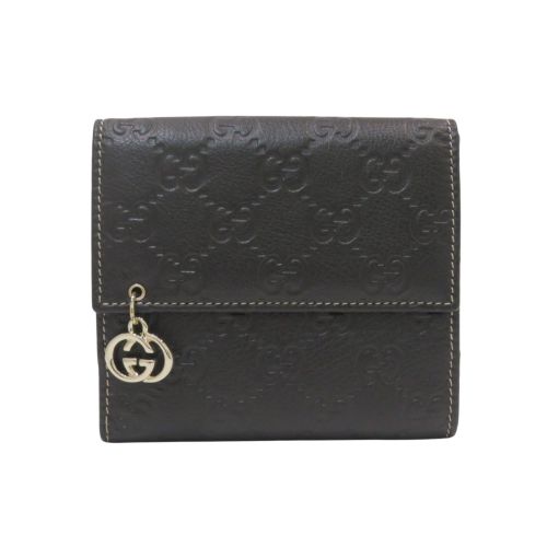 Leather Wallet (Bi-Fold) (Pre-Owned) - Gucci - Modalova