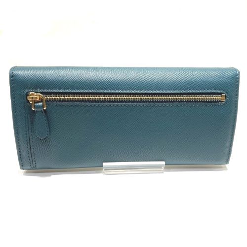 Leather Long Wallet (Bi-Fold) (Pre-Owned) - Prada - Modalova