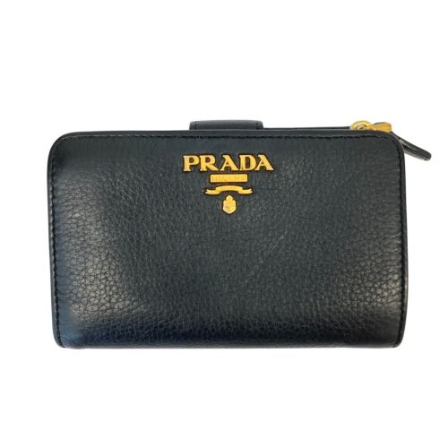 Leather Wallet (Bi-Fold) (Pre-Owned) - Prada - Modalova