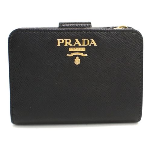 Leather Wallet (Bi-Fold) (Pre-Owned) - Prada - Modalova
