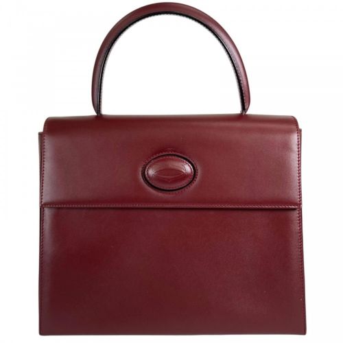 Leather Handbag (Pre-Owned) - Cartier - Modalova