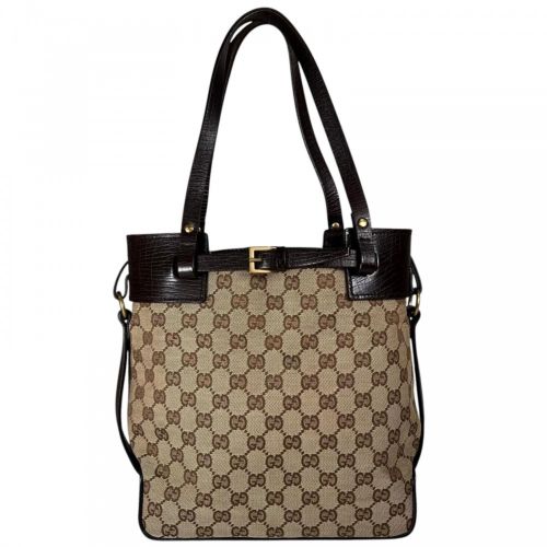 Gg Canvas Handbag (Pre-Owned) - Gucci - Modalova