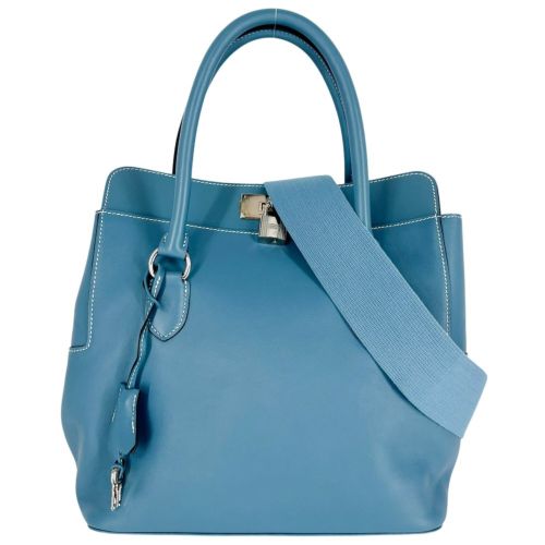 Toolbox Leather Handbag Shoulder Bag (Pre-Owned) - Hermes - Modalova