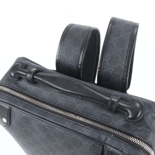 Leather Coated Canvas Backpack (Pre-Owned) - Gucci - Modalova