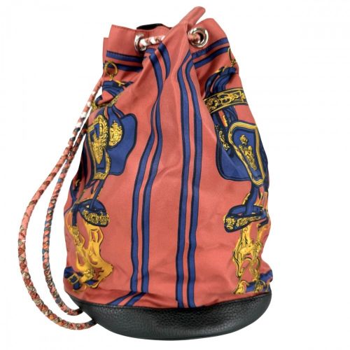 Soie Cool Silk Leather Backpack Shoulder Bag (Pre-Owned) - Hermes - Modalova
