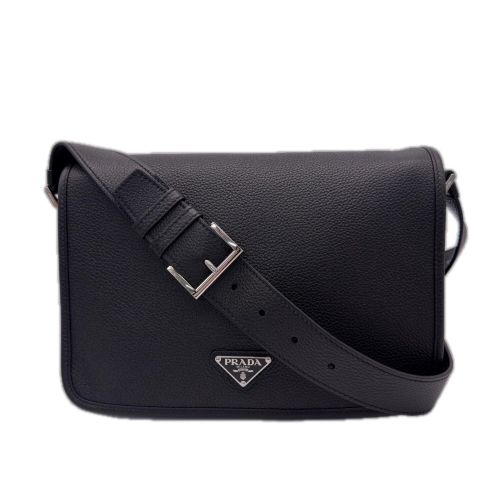 Leather Shoulder Bag (Pre-Owned) - Prada - Modalova