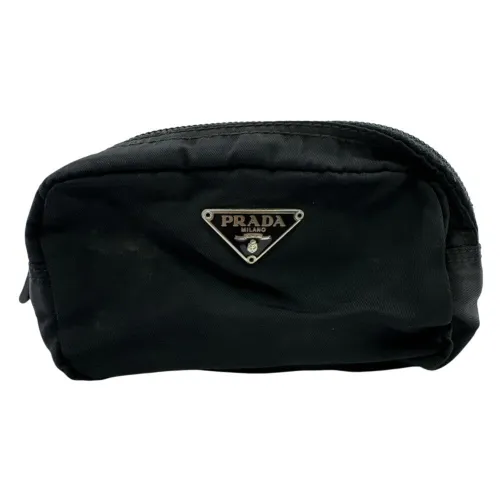 Prada Black Nylon Pouch (Pre-Owned) - Prada - Modalova