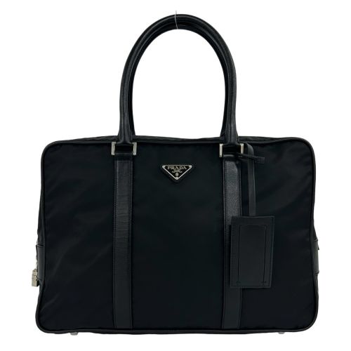 Nylon Leather Briefcase (Pre-Owned) - Prada - Modalova