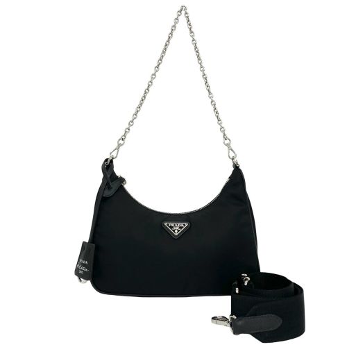 Nylon Leather Shoulder Bag (Pre-Owned) - Prada - Modalova