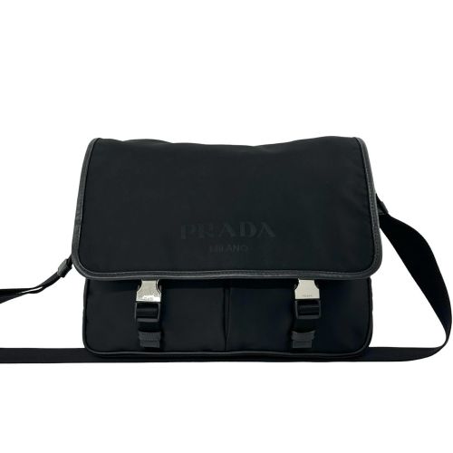 Nylon Leather Shoulder Bag (Pre-Owned) - Prada - Modalova