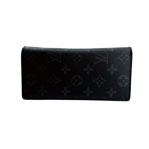 Monogram Eclipse Leather Long Wallet (Bi-Fold) (Pre-Owned) - Louis Vuitton - Modalova