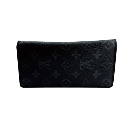 Monogram Eclipse Leather Long Wallet (Bi-Fold) (Pre-Owned) - Louis Vuitton - Modalova