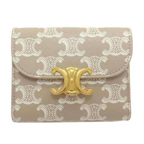 Leather Wallet (Tri-Fold) (Pre-Owned) - Celine - Modalova