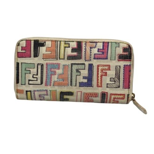 Zucca Long Wallet (Bi-Fold) (Pre-Owned) - Fendi - Modalova