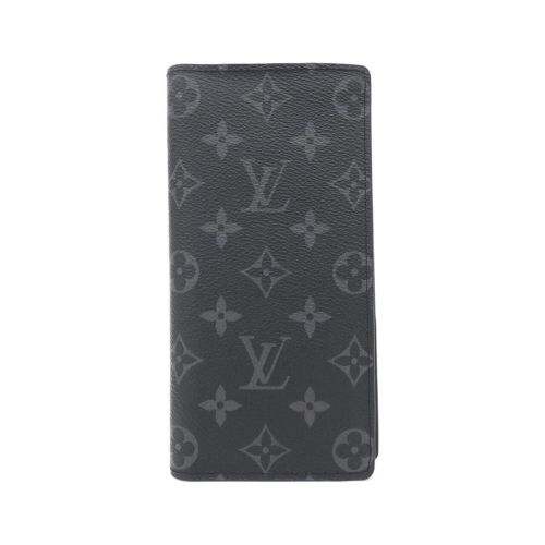 Monogram Eclipse Coated Canvas Long Wallet (Bi-Fold) (Pre-Owned) - Louis Vuitton - Modalova