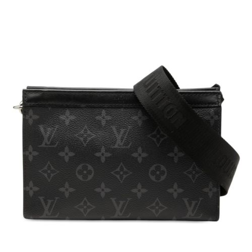 Pvc Leather Pouch Shoulder Bag (Pre-Owned) - Louis Vuitton - Modalova