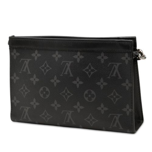 Pvc Leather Pouch Shoulder Bag (Pre-Owned) - Louis Vuitton - Modalova