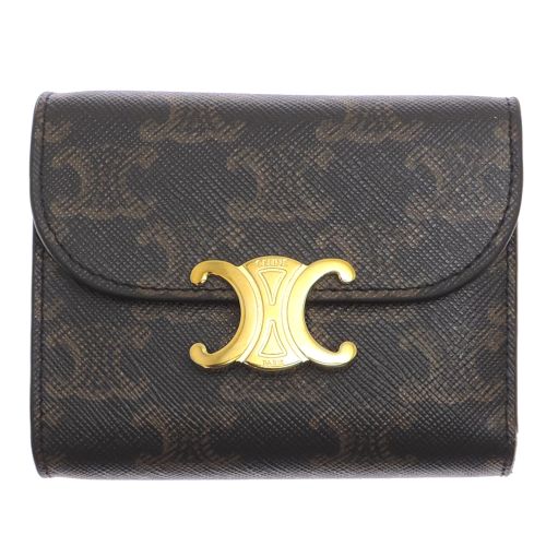 Coated Canvas Wallet (Tri-Fold) (Pre-Owned) - Celine - Modalova