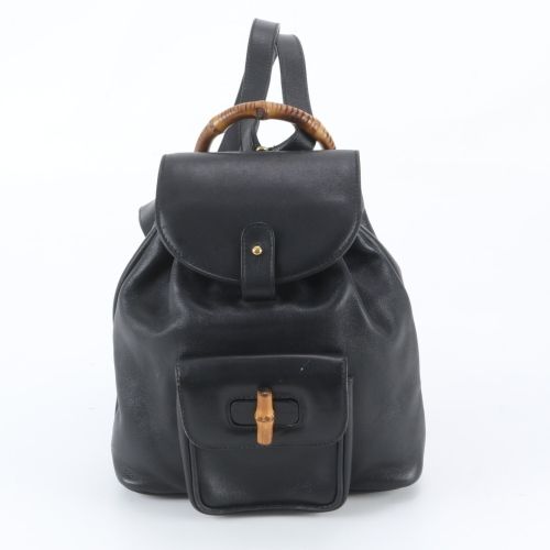 Leather Backpack (Pre-Owned) - Gucci - Modalova