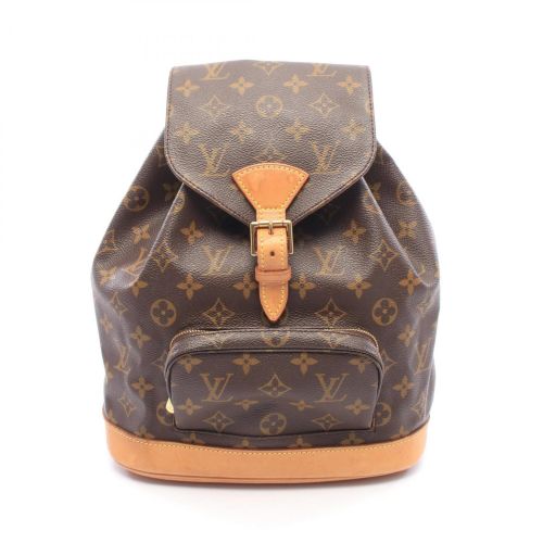 Coated Canvas Leather Backpack (Pre-Owned) - Louis Vuitton - Modalova
