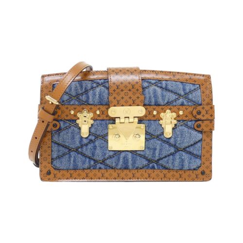 Denim Leather Shoulder Bag (Pre-Owned) - Louis Vuitton - Modalova