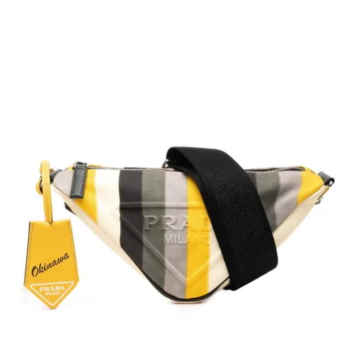 Canvas Shoulder Bag (Pre-Owned) - Prada - Modalova