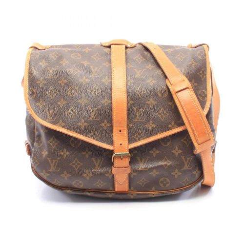 Coated Canvas Leather Handbag Shoulder Bag (Pre-Owned) - Louis Vuitton - Modalova