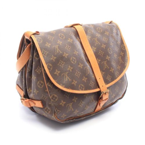 Coated Canvas Leather Handbag Shoulder Bag (Pre-Owned) - Louis Vuitton - Modalova