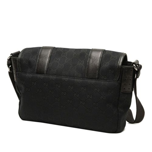 Canvas Leather Shoulder Bag (Pre-Owned) - Gucci - Modalova