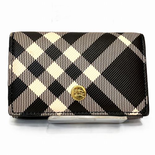 Leather Wallet (Tri-Fold) (Pre-Owned) - Burberry - Modalova