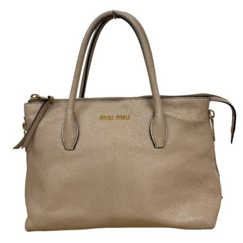 Leather Handbag (Pre-Owned) - Miu Miu - Modalova
