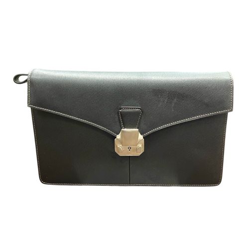 Leather Clutch Bag (Pre-Owned) - Dunhill - Modalova
