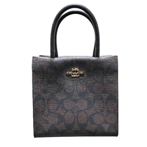 Canvas Leather Handbag (Pre-Owned) - Coach - Modalova