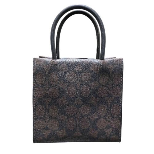 Canvas Leather Handbag (Pre-Owned) - Coach - Modalova