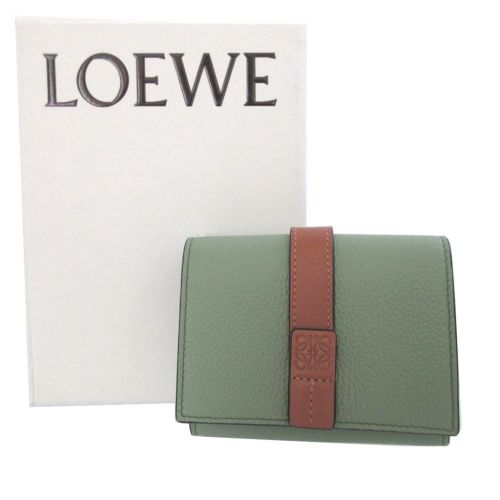 Leather Wallet (Tri-Fold) (Pre-Owned) - Loewe - Modalova