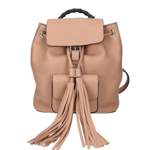 Leather Backpack (Pre-Owned) - Gucci - Modalova