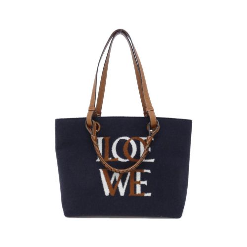 Acrylic Wool Polyester Leather Handbag (Pre-Owned) - Loewe - Modalova