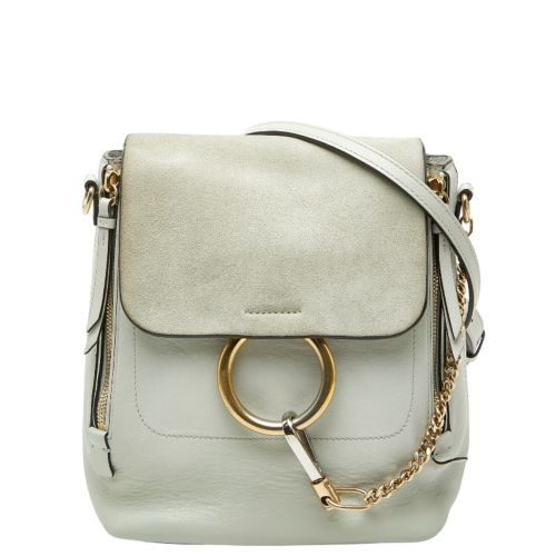 Leather Suede Backpack Shoulder Bag (Pre-Owned) - Chloé - Modalova