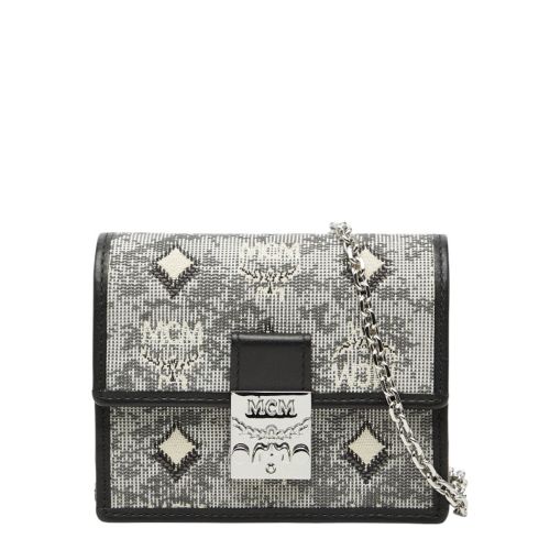 Canvas Leather Shoulder Bag (Pre-Owned) - MCM - Modalova