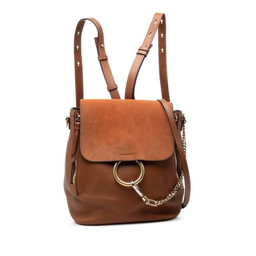 Leather Suede Backpack (Pre-Owned) - Chloé - Modalova