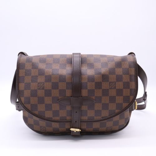 Coated Canvas Leather Shoulder Bag (Pre-Owned) - Louis Vuitton - Modalova